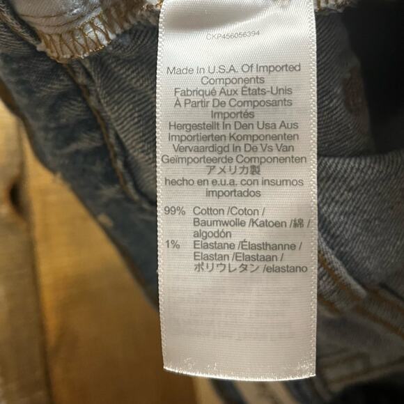 Madewell The Perfect Vintage Jeans Size 27 (made in USA) - Picture 10 of 11